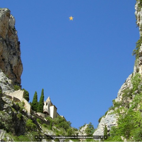 L'étoile de Moustiers Ste Marie