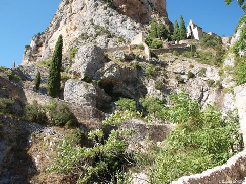 Accès à la chapelle